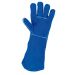 Gants de protection longs en cuir pour soudeur, M