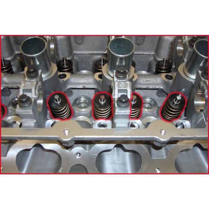 Compresseur de ressort de soupape pour Peugeot - KS Tools