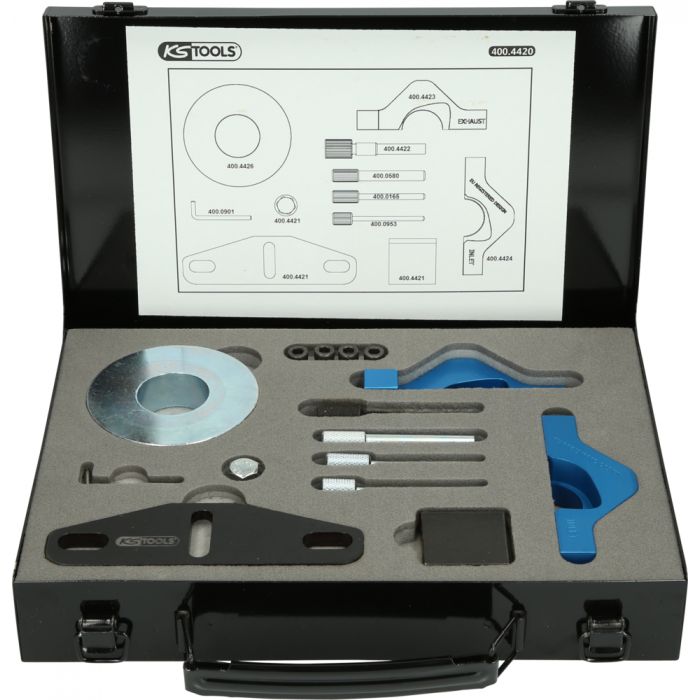 KS Tools - Jeu d'outils de calage moteur Ford Essence 1.0 SCTi, 9 pcs